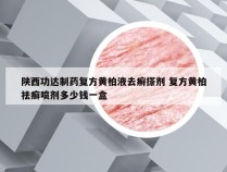 陕西功达制药复方黄柏液去癣搽剂 复方黄柏祛癣喷剂多少钱一盒