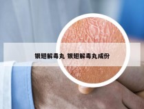 银翅解毒丸 银翅解毒丸成份