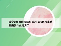 咸宁195医院皮肤科 咸宁195医院皮肤科搬到什么地方了